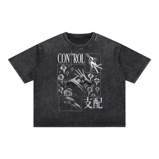 control,boxy,tee,wash,graphic,distressed,streetwear,black,mineral